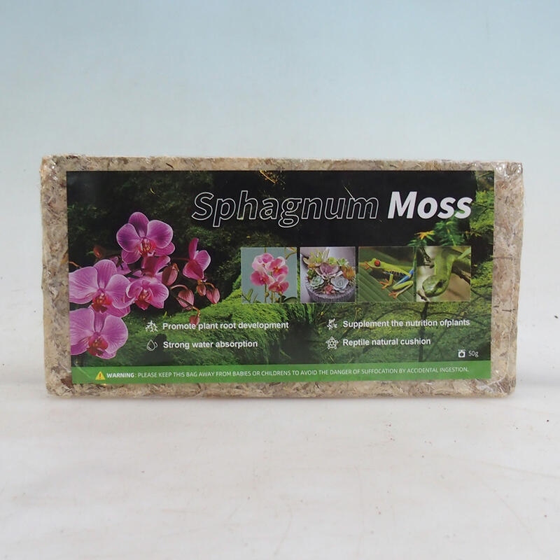 Sphagnum - peat moss 50 gr