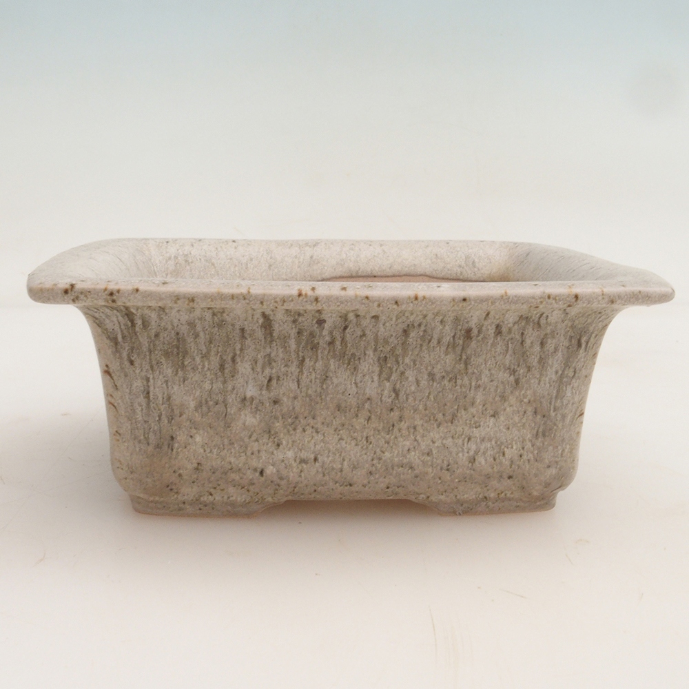 Bonsai bowl H11 - 11.5 x 10 x 4 cm. - beige
