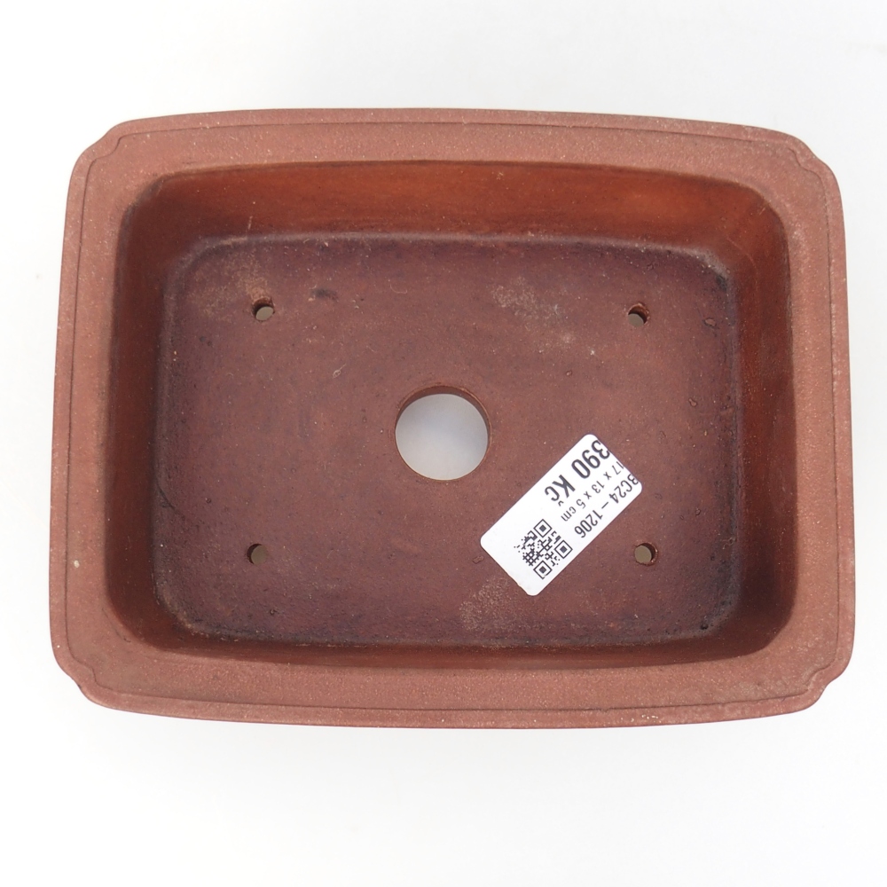 Bowl 17,5 x 13,5 x 5,5 cm brown