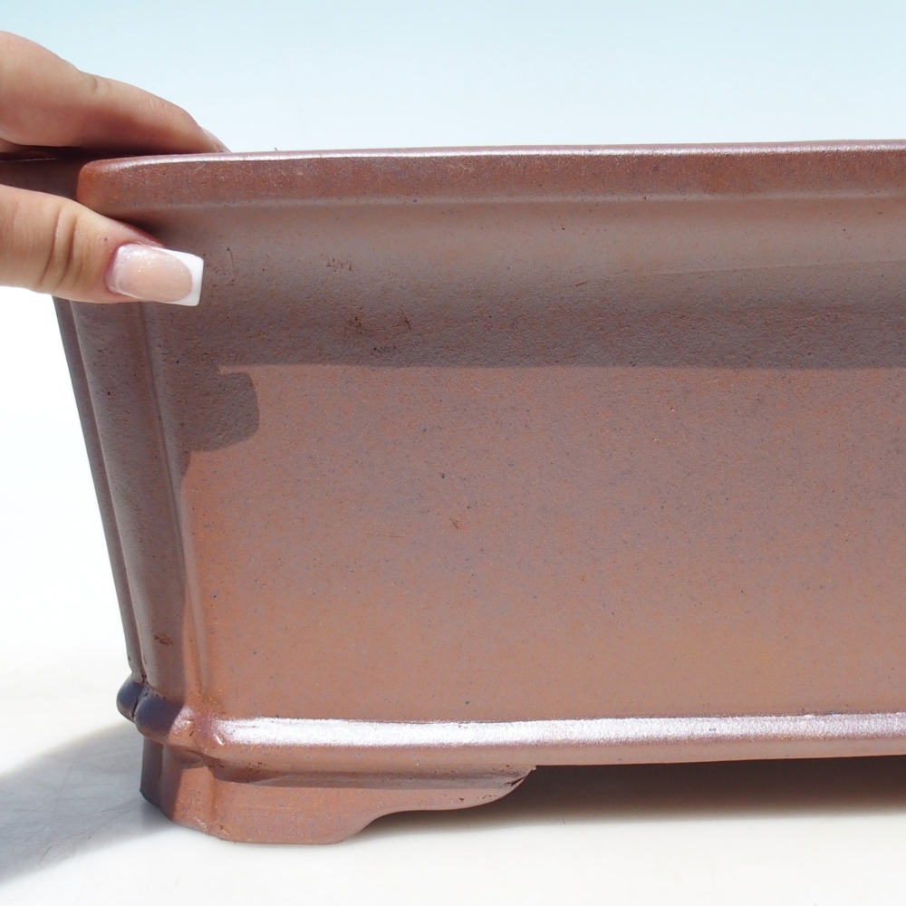 Bowl 41,5 x 30 x 16 cm brown - PERSONAL COLLECTION OR PALLET TRANSPORT ONLY