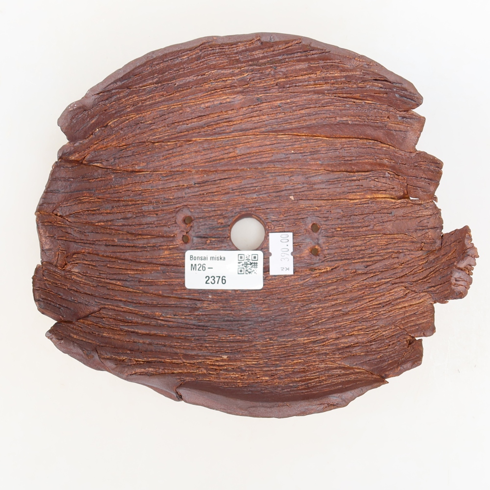 Ceramic Shell 20 x 17,5 x 7 cm , colour brown