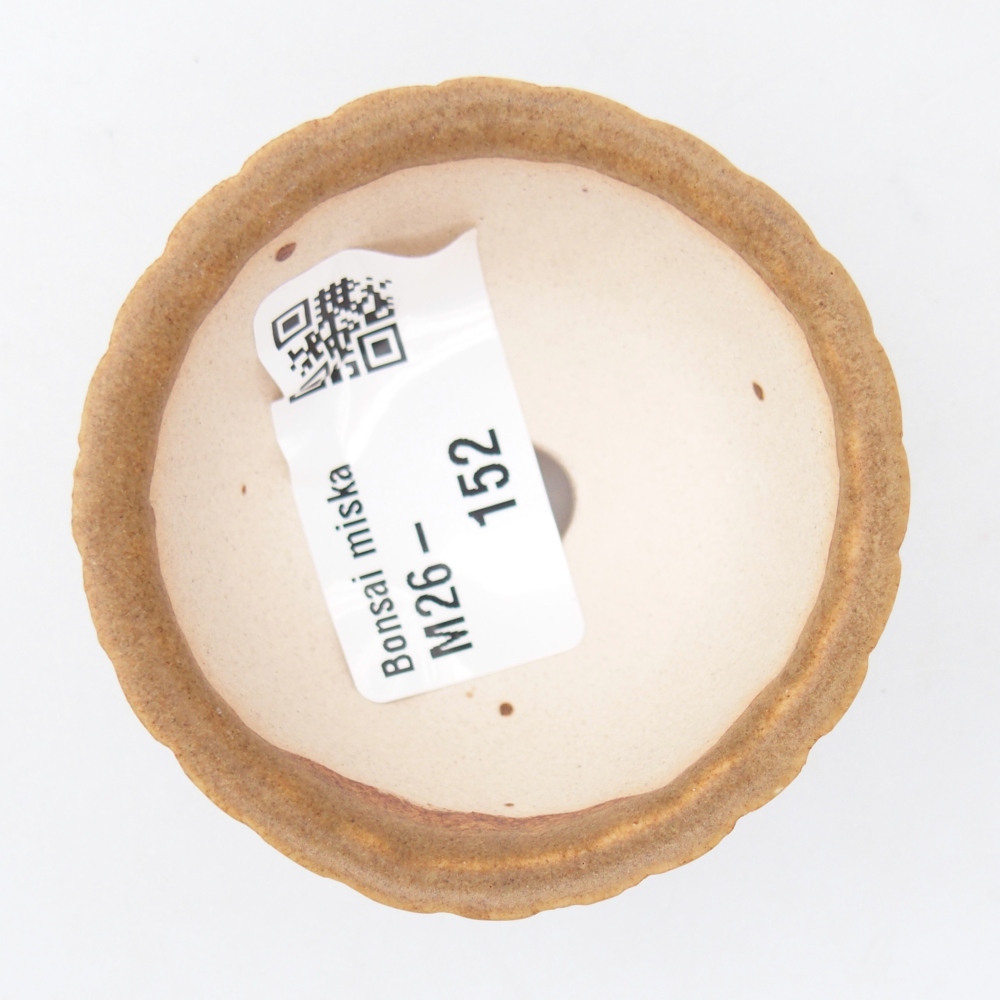 Mini bonsai bowl 5,5 x 5,5 x 3 cm, brown