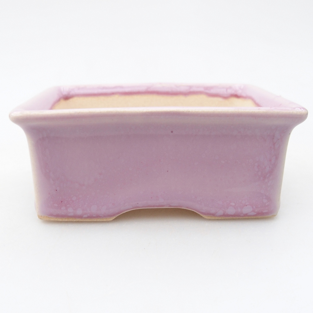 Mini bonsai bowl 9 x 7 x 3,5 cm, pink
