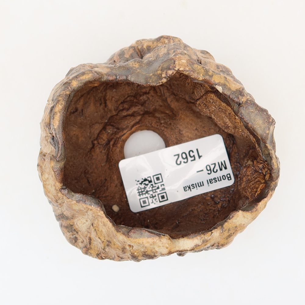 Ceramic Eggshell  6.5 x 5 x 6 cm, brown