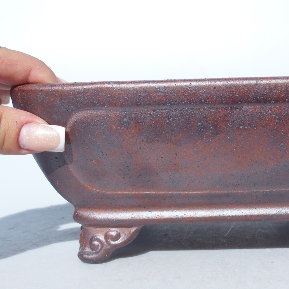 Bowl 20 x 16,5 x 8,5 cm brown