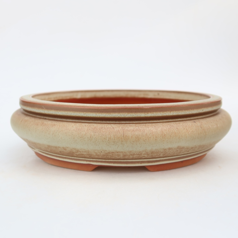 Ceramic Bowl  23 x 23 x 7 cm, beige