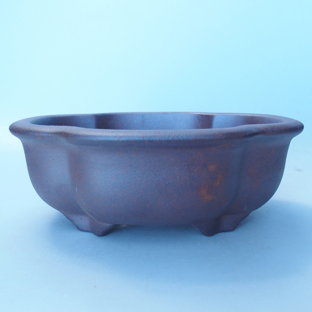 Bowl 20,5 x 17,5 x 7 cm brown