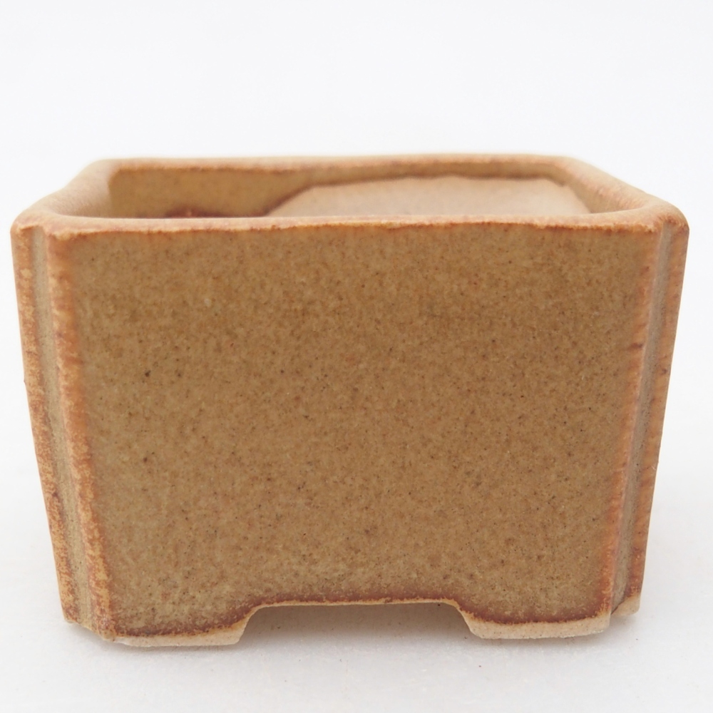 Mini bonsai bowl 5 x 5 x 3 cm, brown