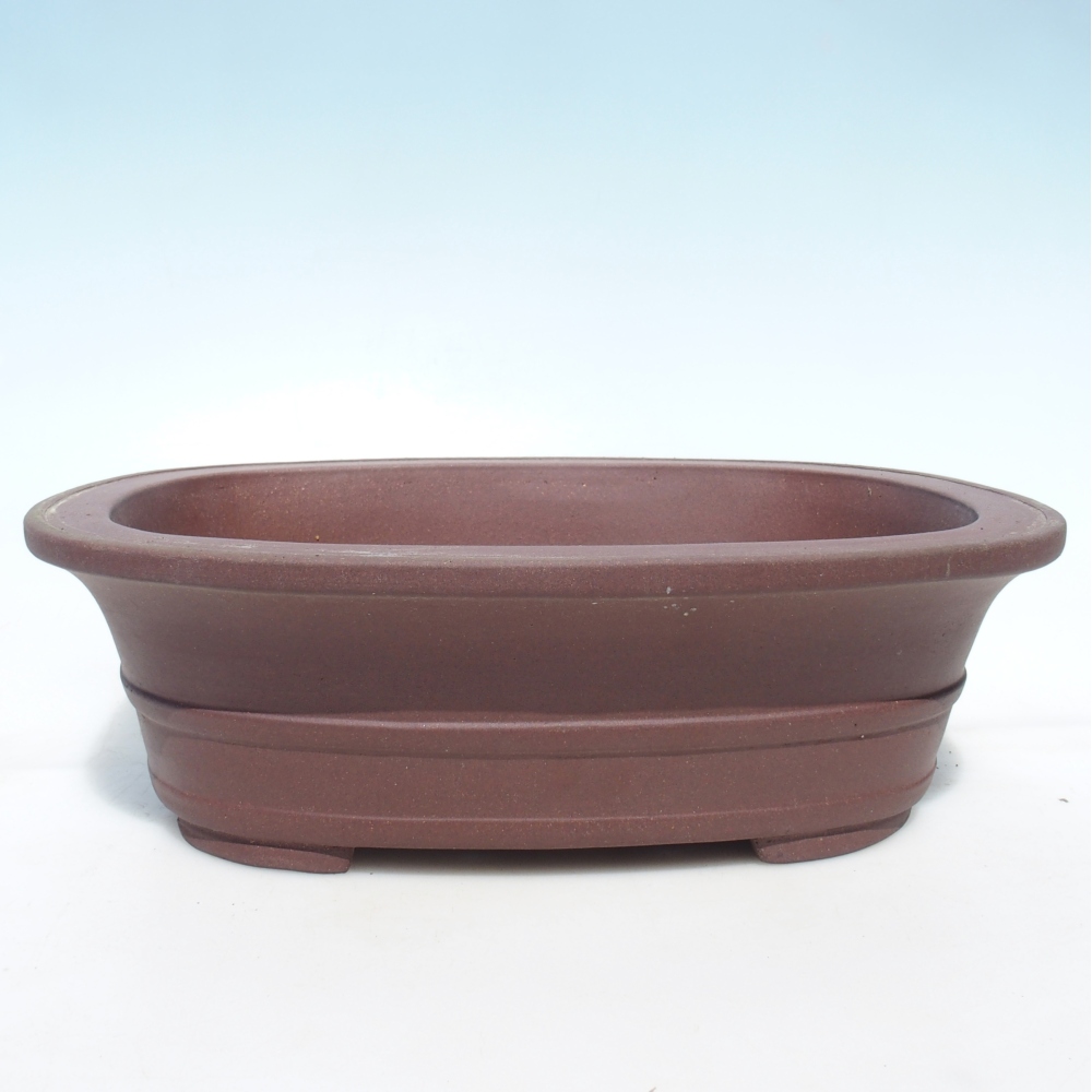 Bonsai bowl 36 x 29 x 11 cm - brown