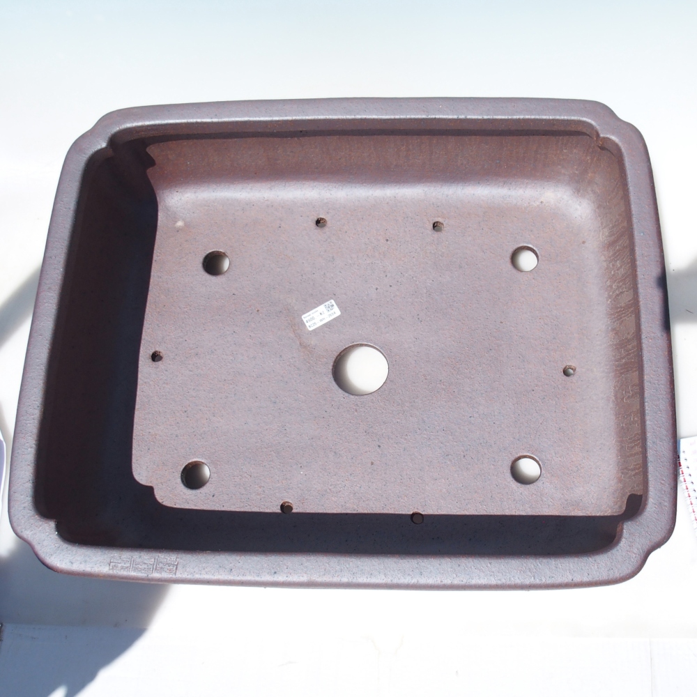 Bowl 61,5 x 49 x 17 cm brown - PERSONAL COLLECTION OR PALLET TRANSPORT ONLY