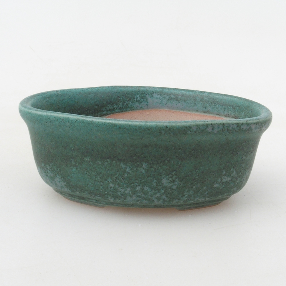 Bonsai bowl + saucer H01 - 12x9x5 cm