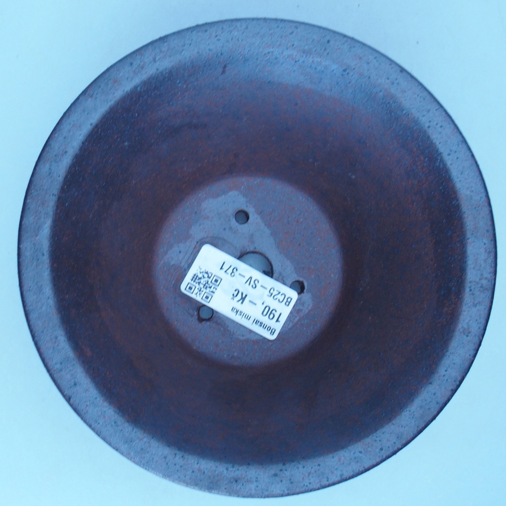 Bowl 15 x 15 x 7 cm brown