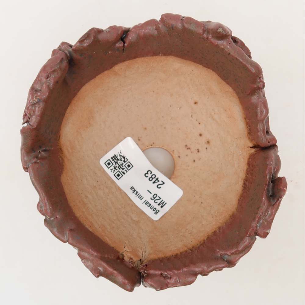 Ceramic Eggshell, 10.5 x 10.5 x 7 cm, pink