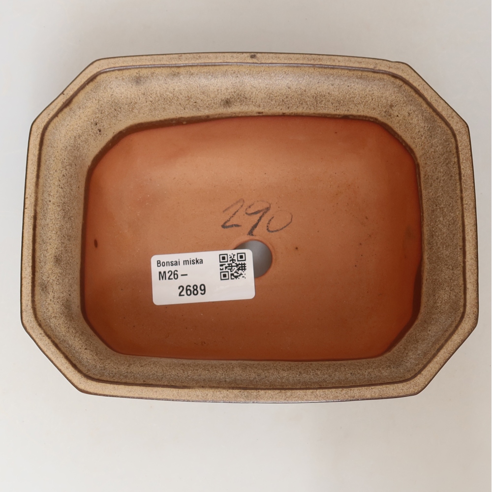 Ceramic Bowl  15 x 12 x 7 cm, beige