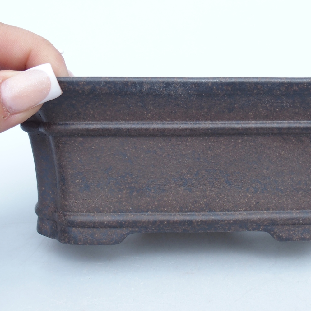 Bowl 15 x 9,5 x 6 cm brown ochre