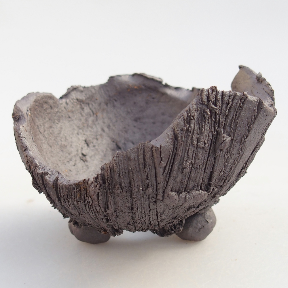 Ceramic Shell 8,5 x 8 x 5,5 cm , metallic colour