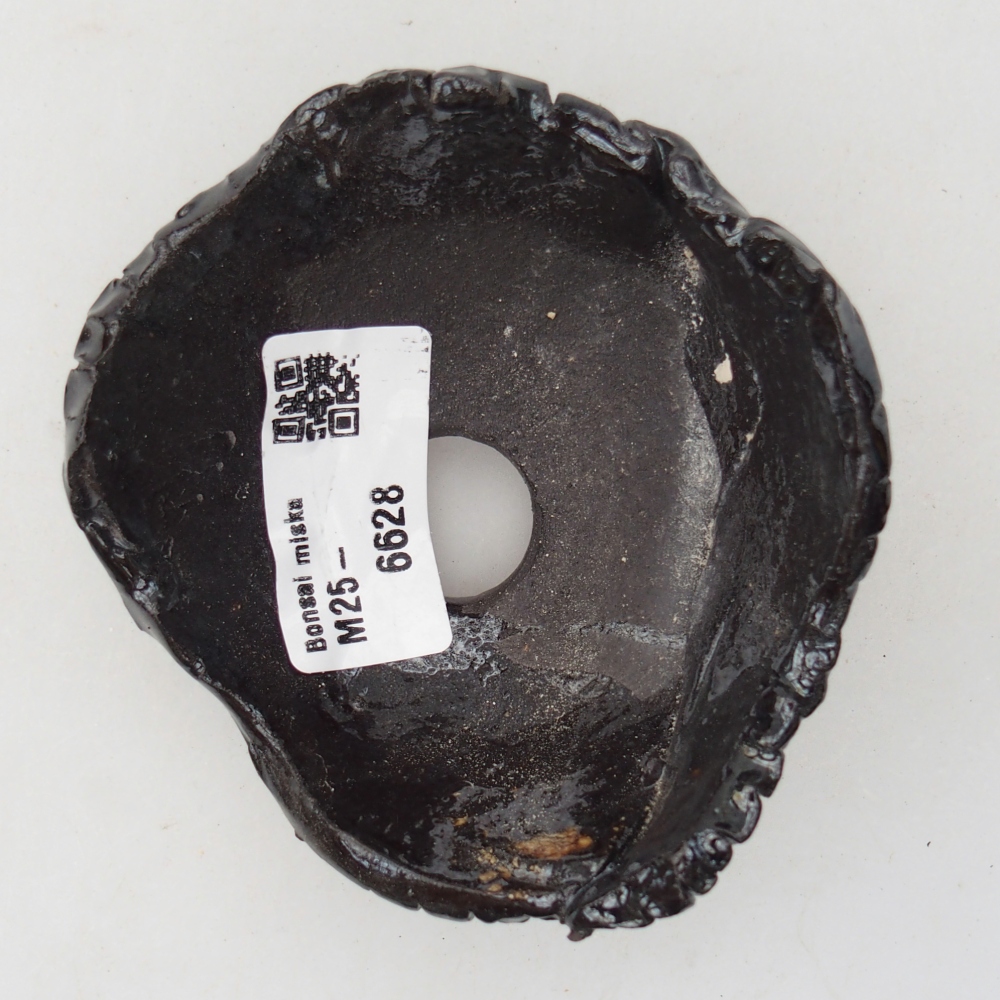 Ceramic Shell 8,5 x 8 x 5,5 cm , colour black