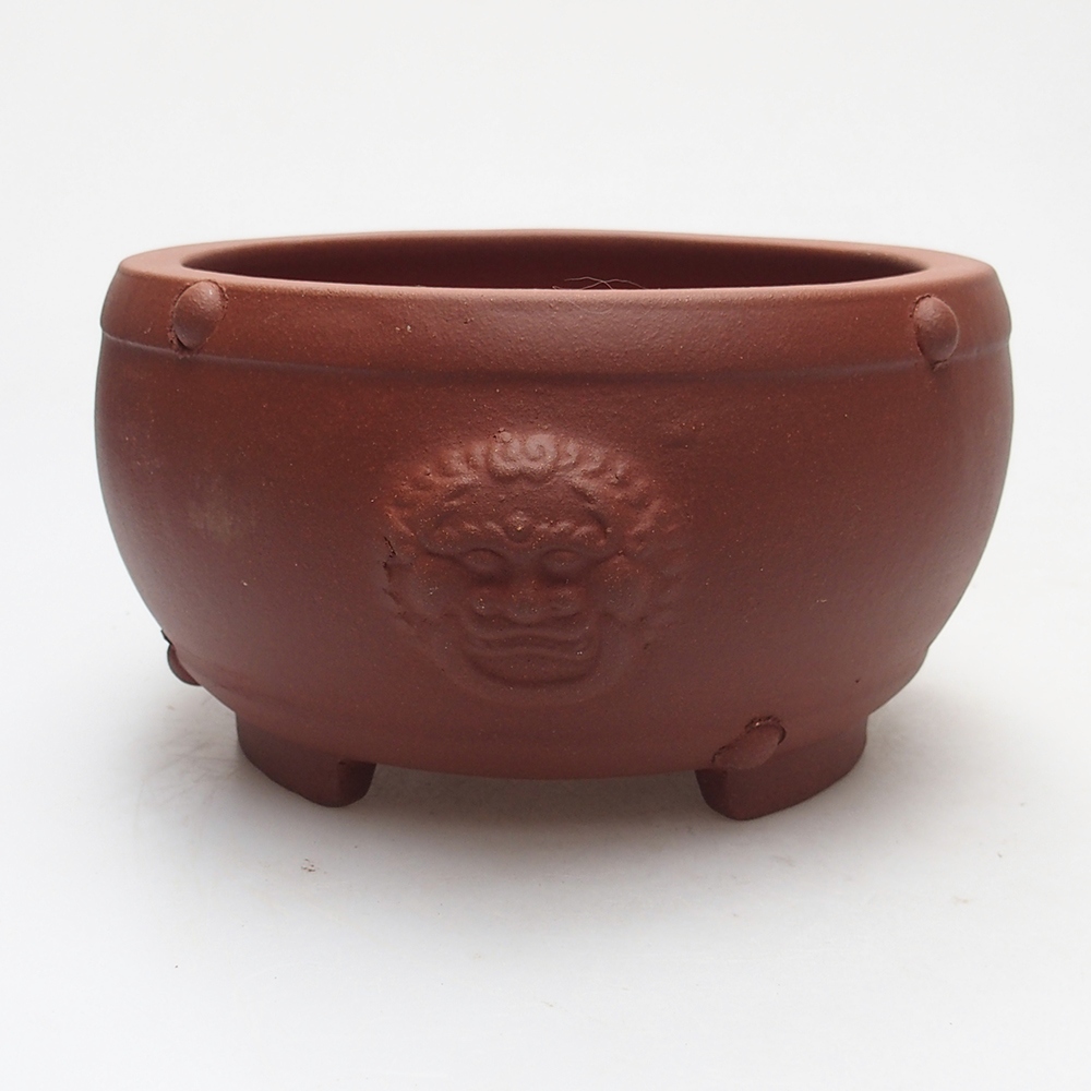 Bowl 15 x 15 x 8 cm brick colour