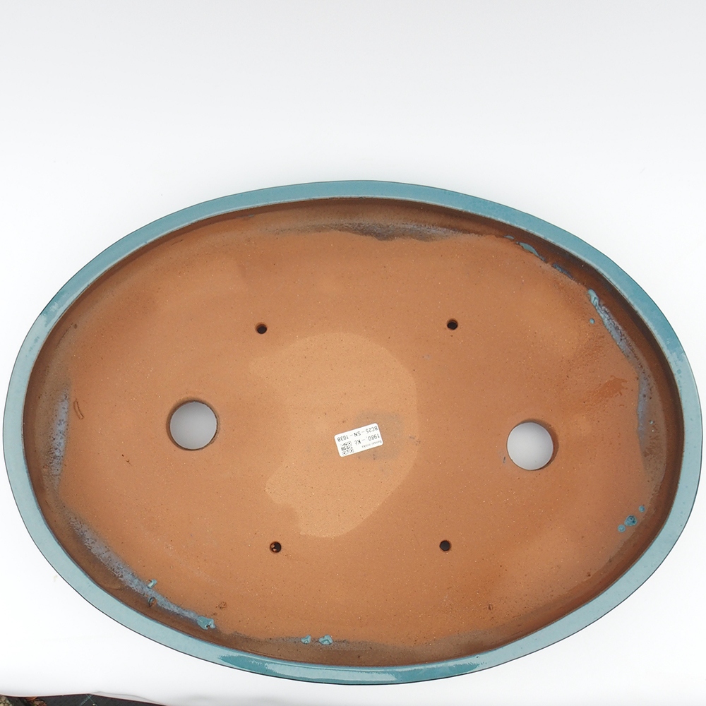 Bowl 61 x 44 x 7,5 cm blue