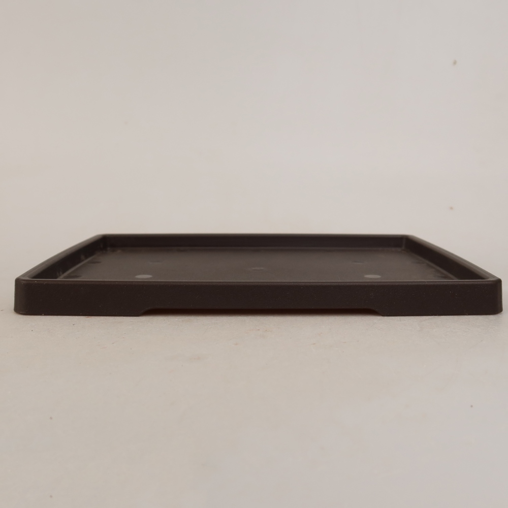 PP-2 Plastic Bonsai Saucer - 20 x 15 x 1.2 cm, Brown