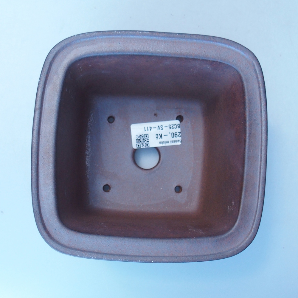 Bowl 15 x 15 x 10,5 cm brown