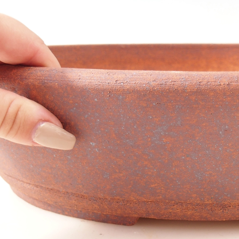 Bonsai bowl 33,5 x 26 x 8,5 cm , metal colour