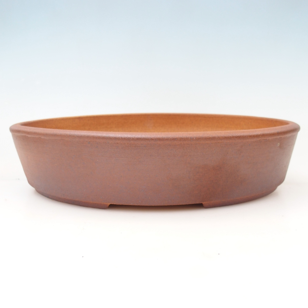Bonsai bowl 38 x 31,5 x 8,5 cm , colour brown