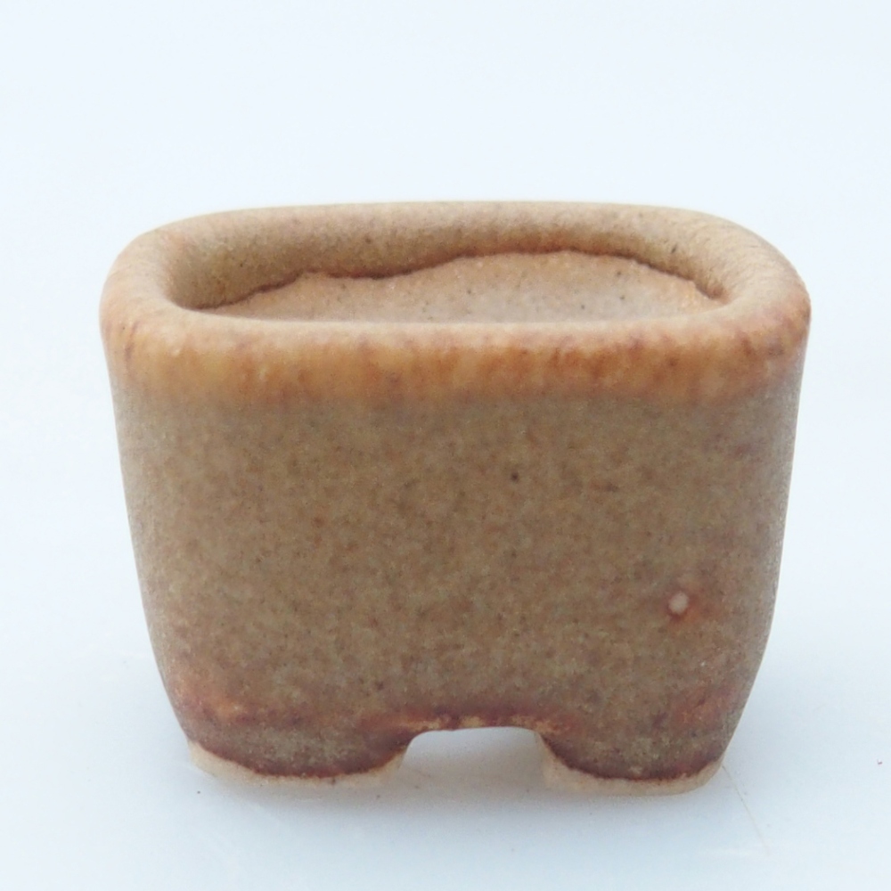 Mini bonsai bowl 2 x 2 x 1,5 cm, brown