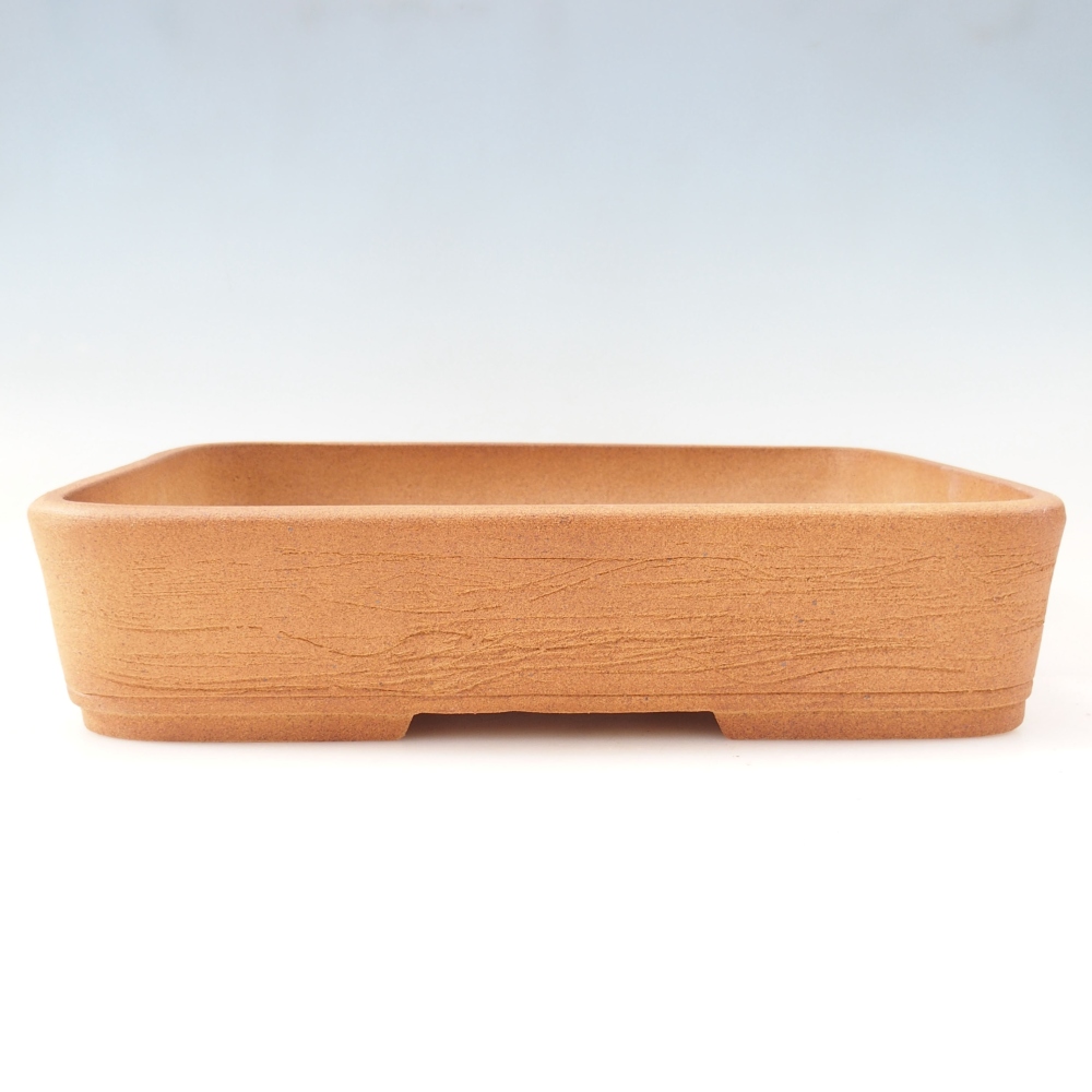 Bonsai bowl 38 x 30 x 8,5 cm , colour brown