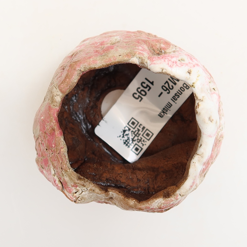 Ceramic Eggshell  4 x 4 x 5 cm, pink