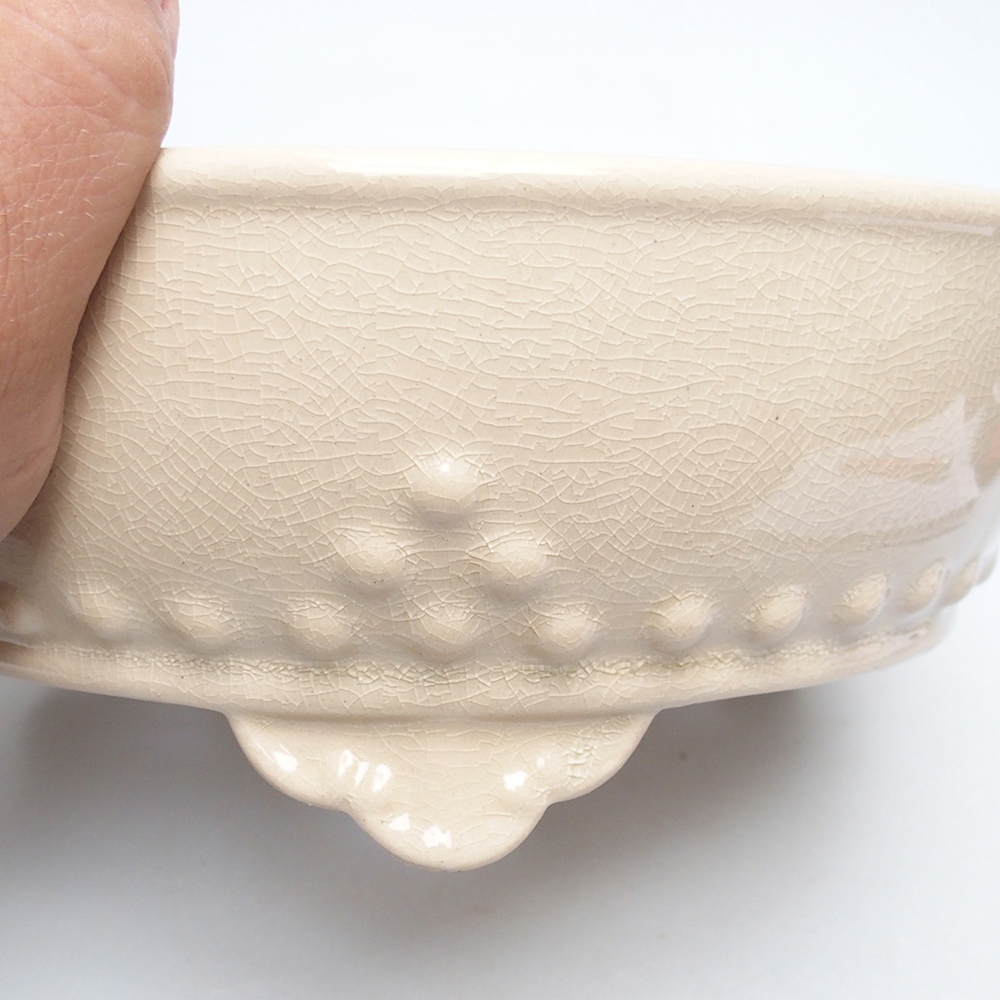 Bowl 21 x 21 x 8,5 cm beige