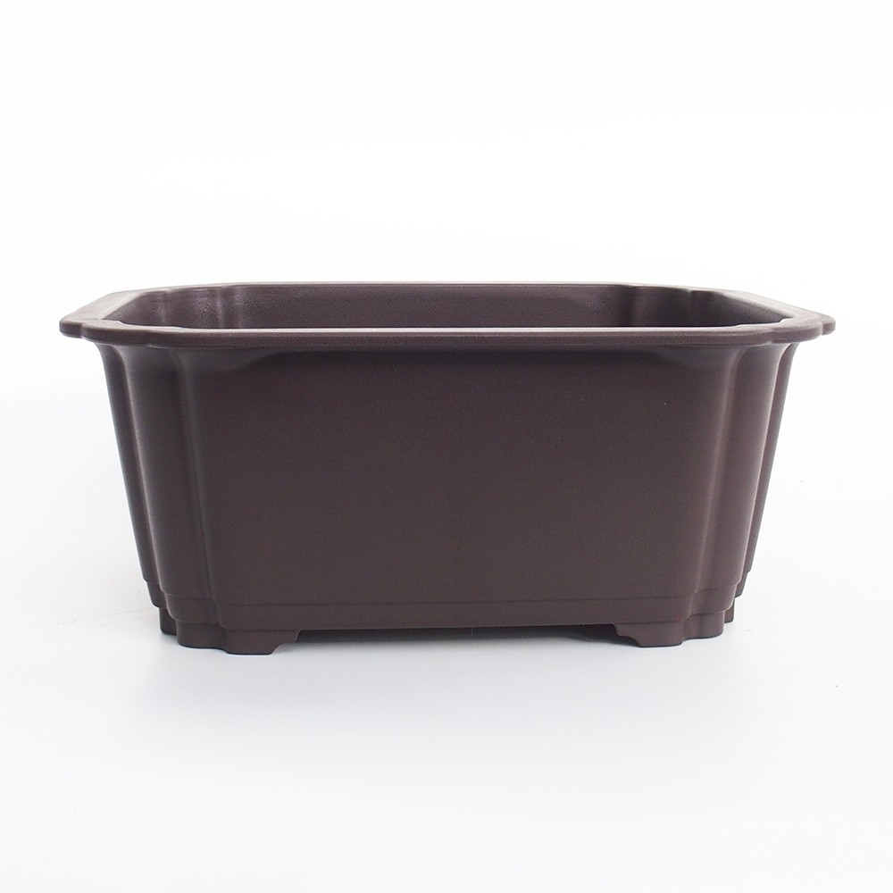 Plastic bowl MP-18 - 31 x 24,5 x 13 cm brown