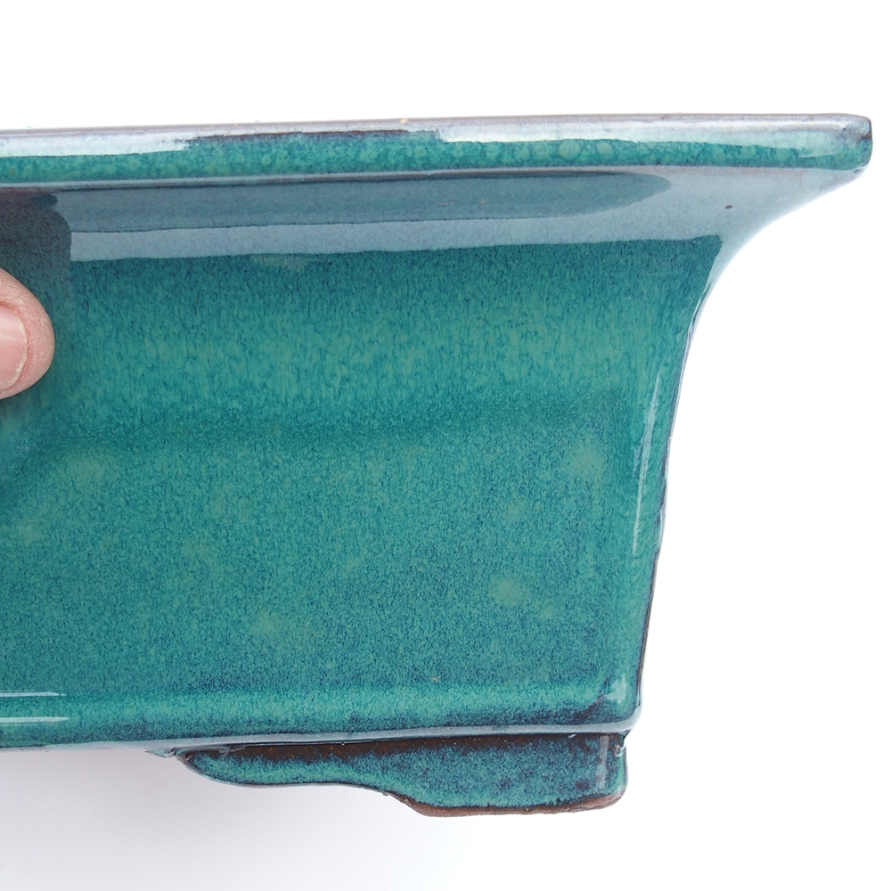 Bowl 33,5 x 27,5 x 12,5 cm blue-green
