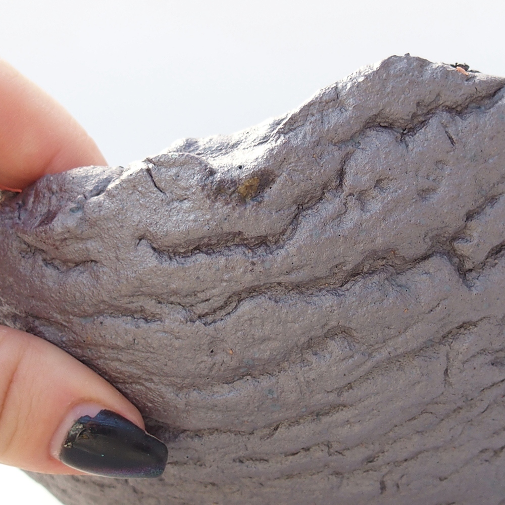 Ceramic Shell 15,5 x 14 x 6,5 cm , metallic colour