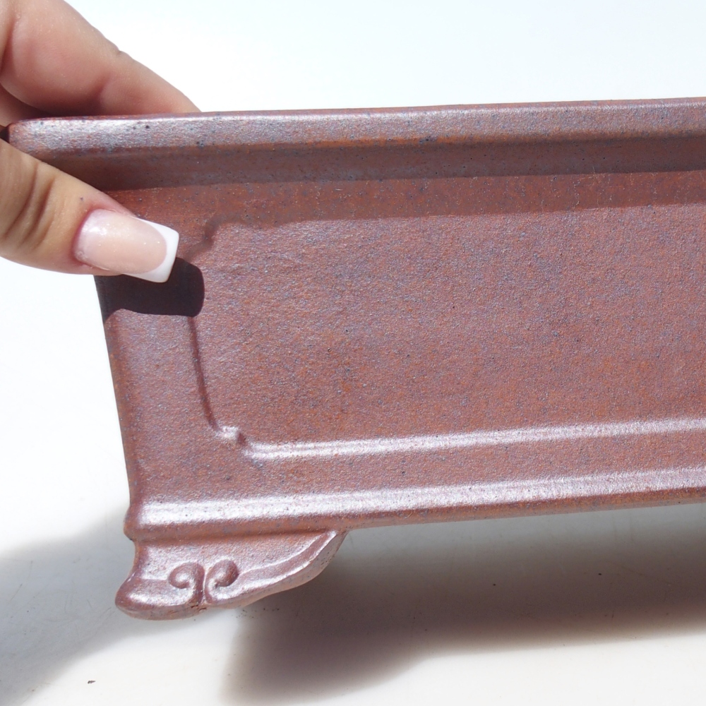 Bowl 26 x 16,5 x 10 cm brown
