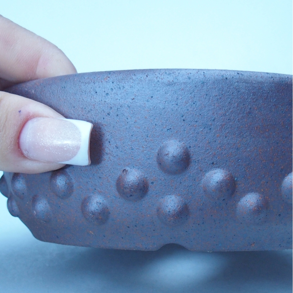Bowl 13 x 13 x 4,5 cm brown