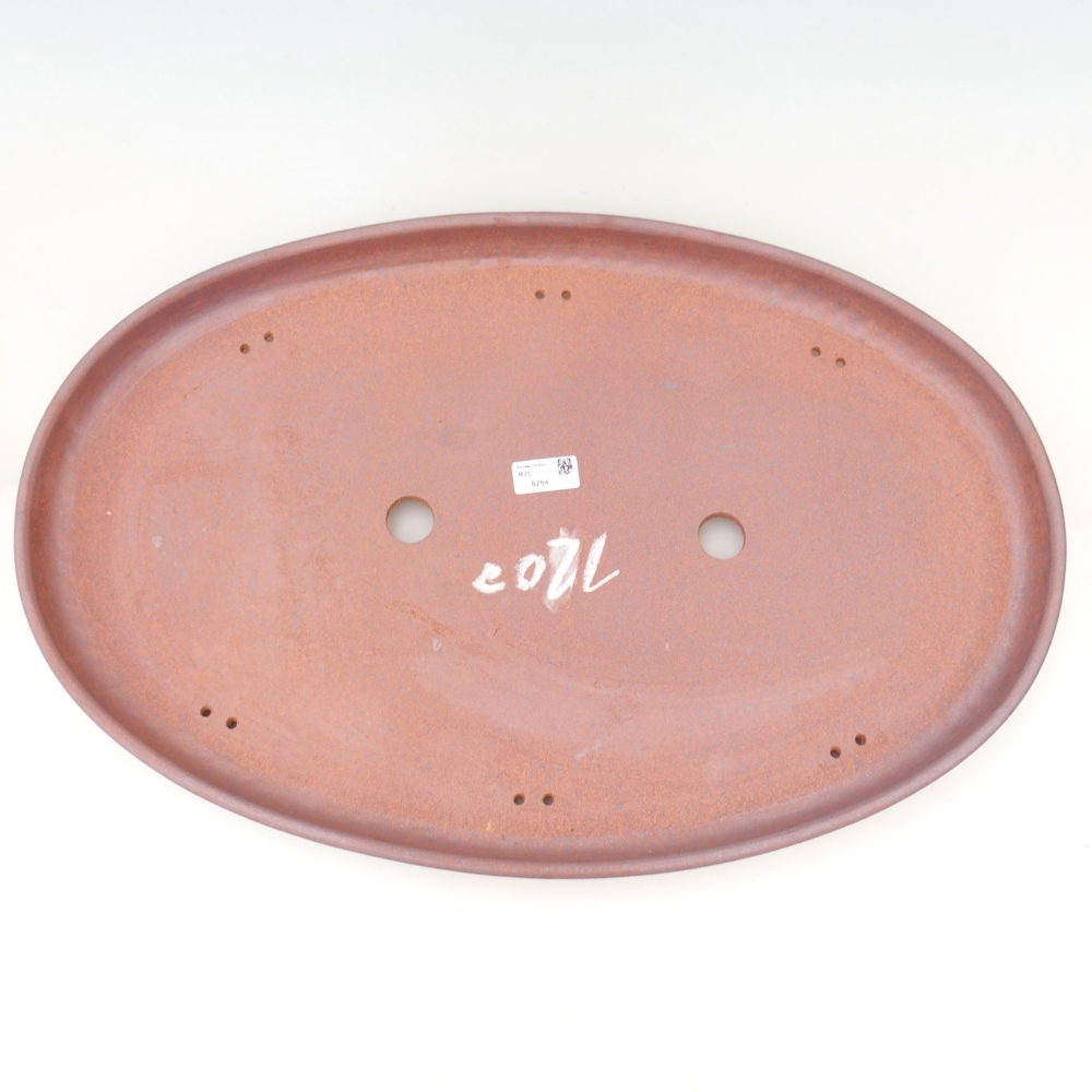 Bonsai bowl 63 x 41 x 5 cm , metal colour - PERSONAL COLLECTION or pallet transport ONLY