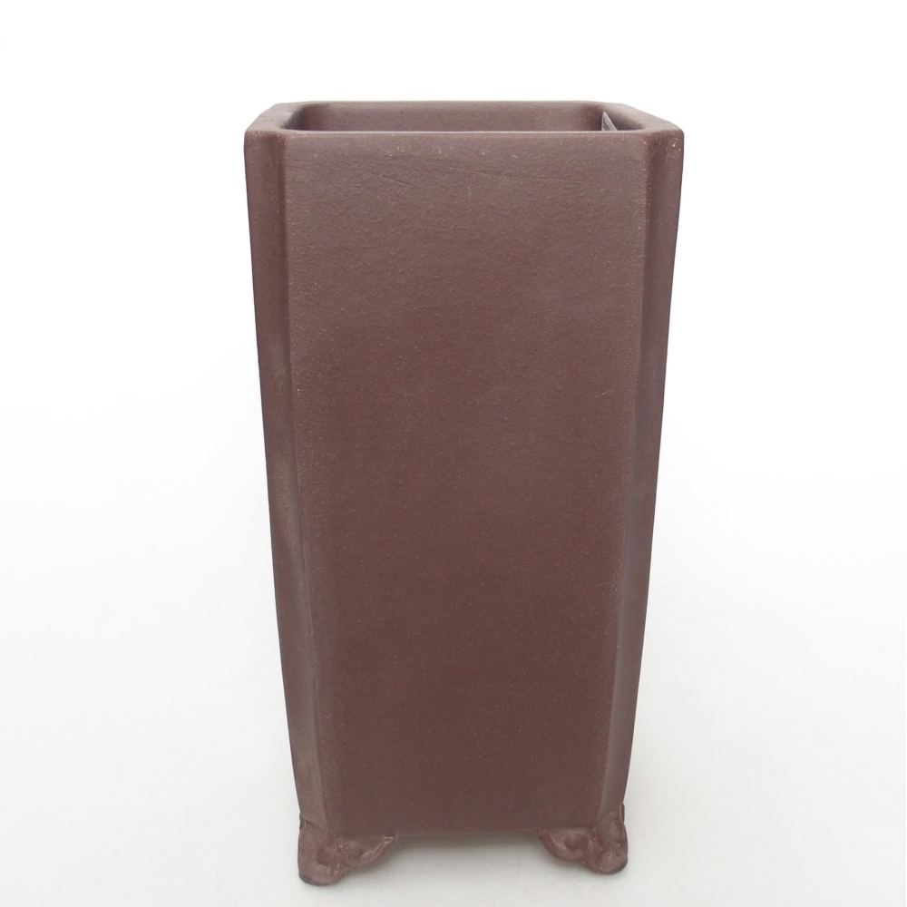 Bowl 9 x 9 x 18 cm brown