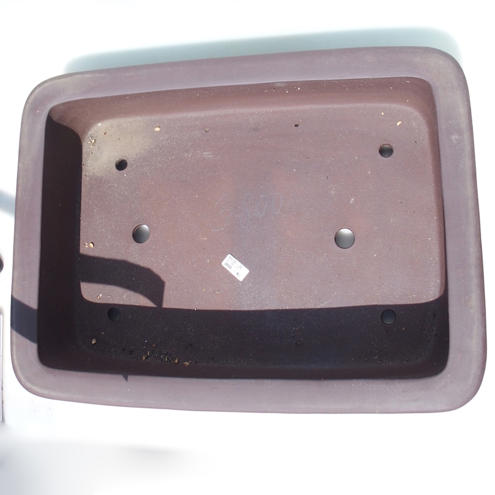 Bonsai bowl 65 x 48 x 16 cm - brown