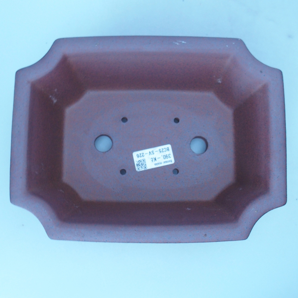 Bowl 25 x 19 x 8,5 cm brown