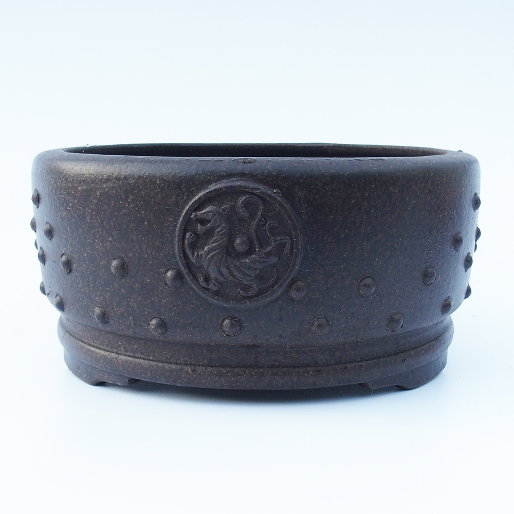 Bowl 25 x 25 x 11,5 cm brown ochre