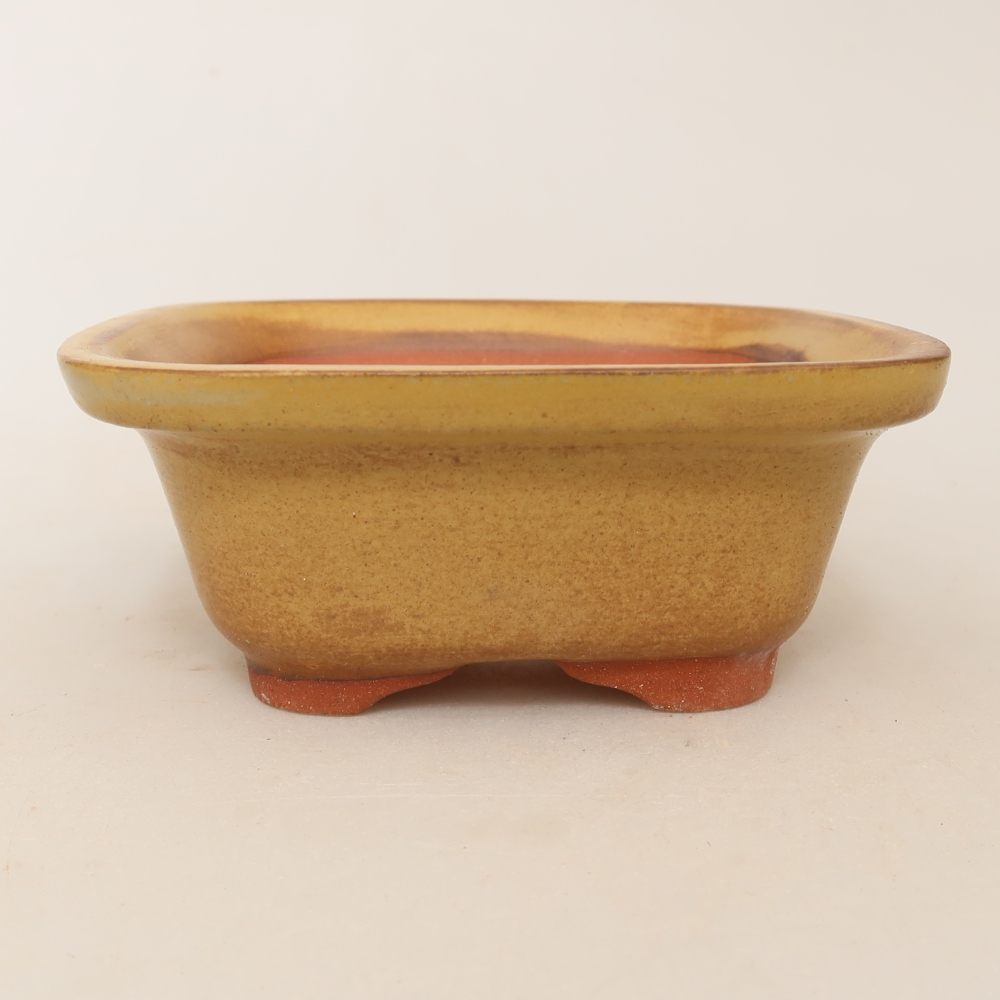 Ceramic Bowl, 12 x 12 x 5 cm, yellow