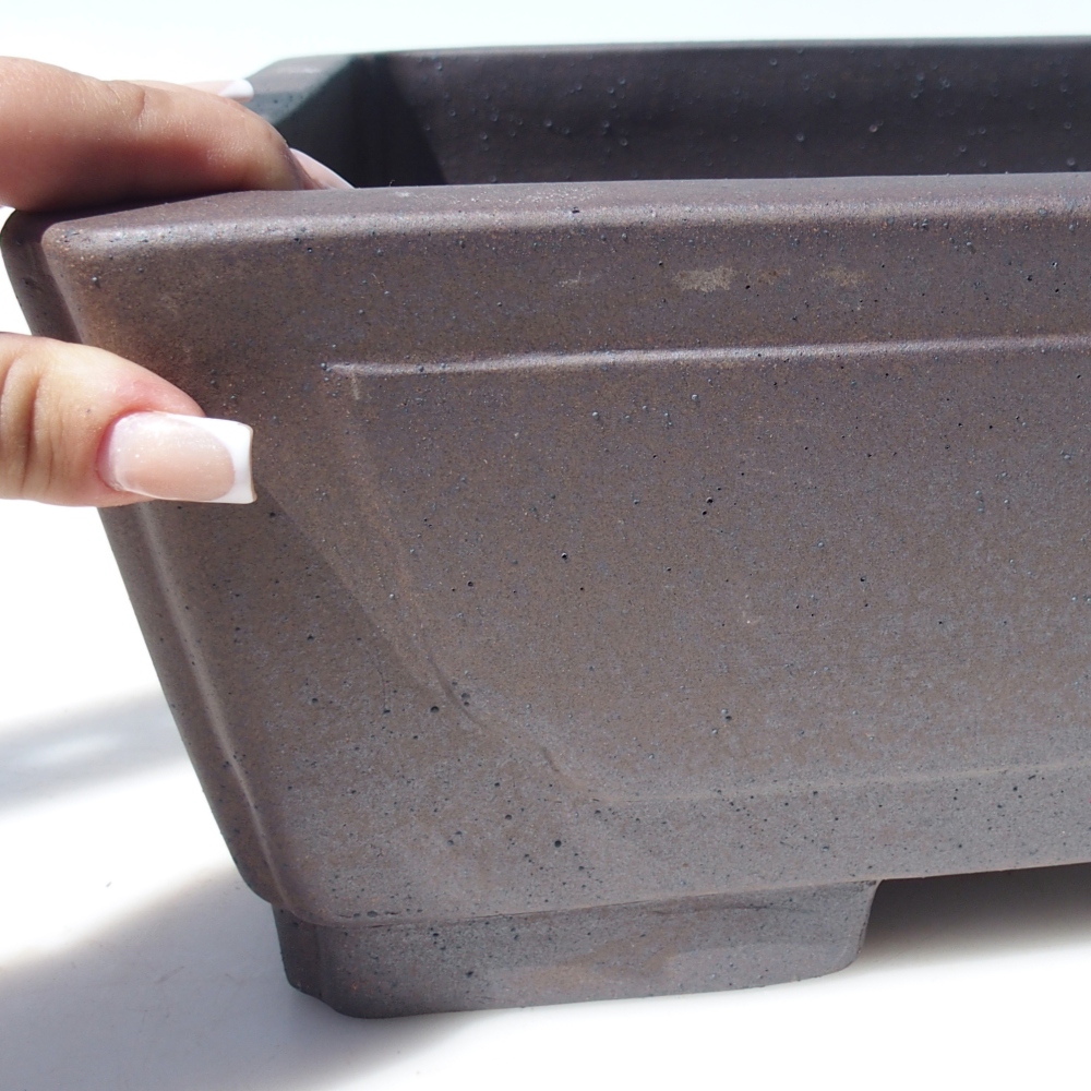 Bowl 45,5 x 34 x 13 cm black - PERSONAL COLLECTION OR PALLET TRANSPORT ONLY