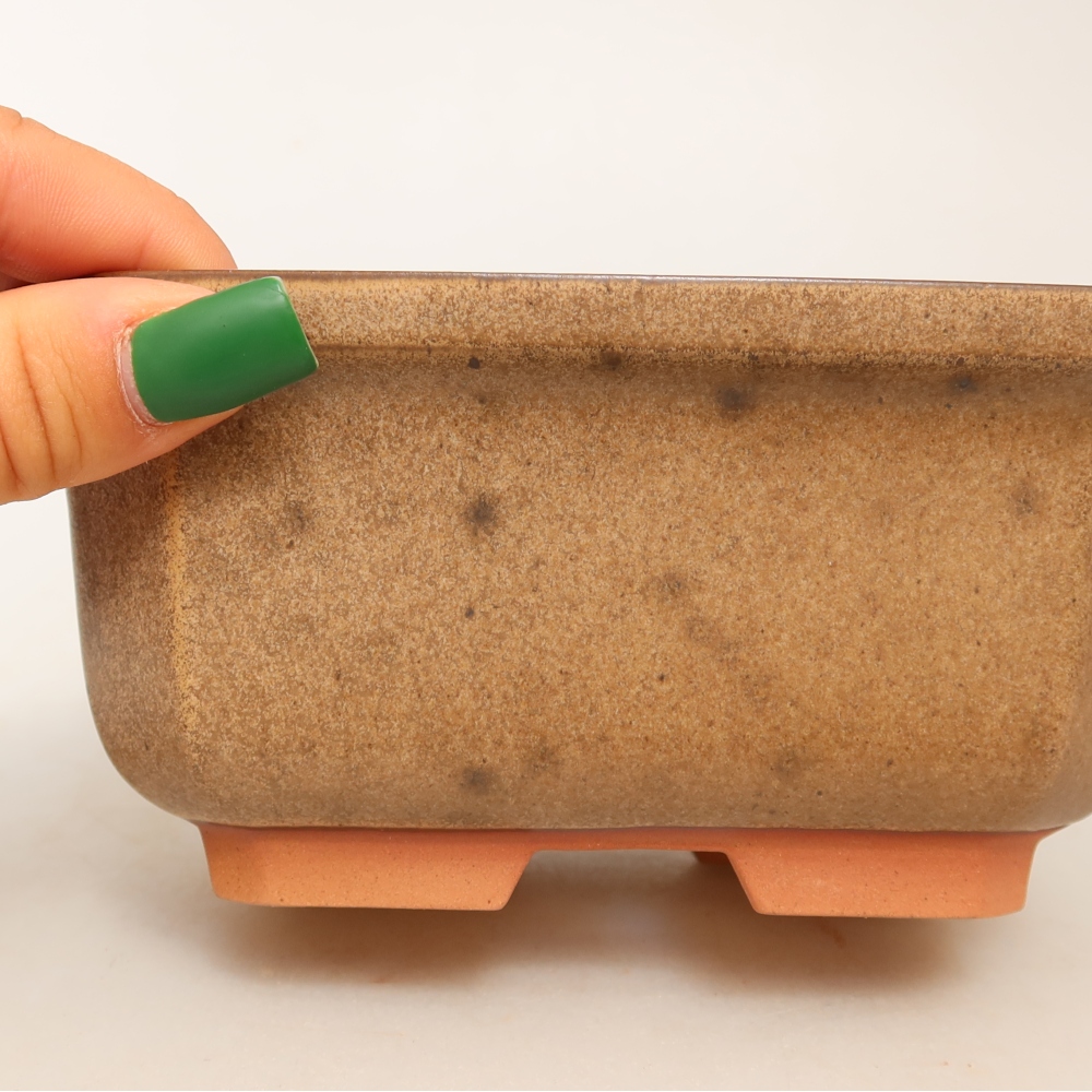Ceramic Bowl  15 x 12 x 7 cm, beige