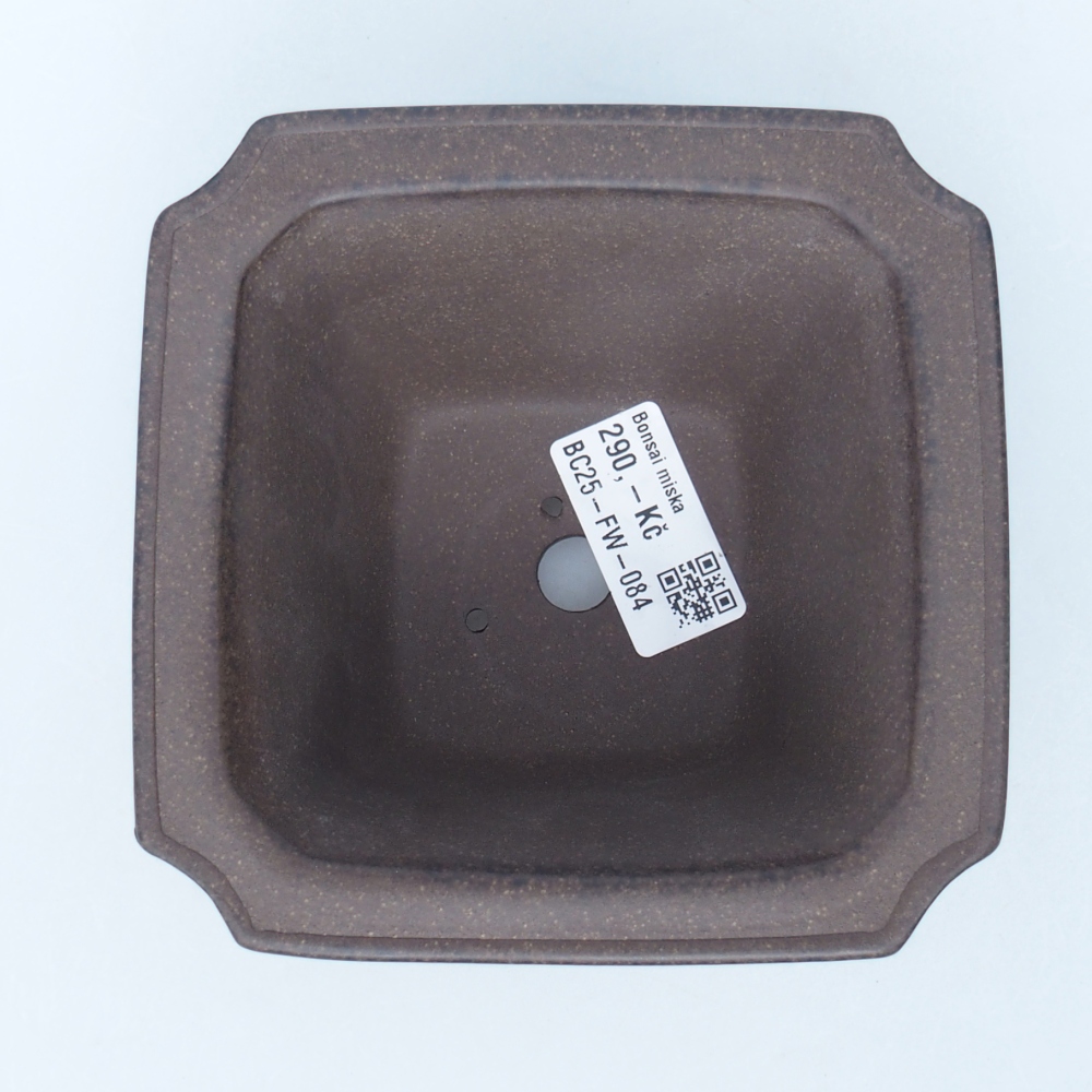 Bowl 12 x 12 x 7,5 cm brown ochre