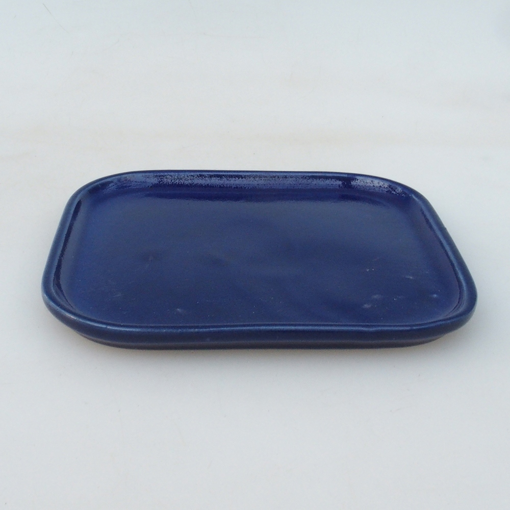 Ceramic bowl H38 -12 x 11 x 1 cm - blue
