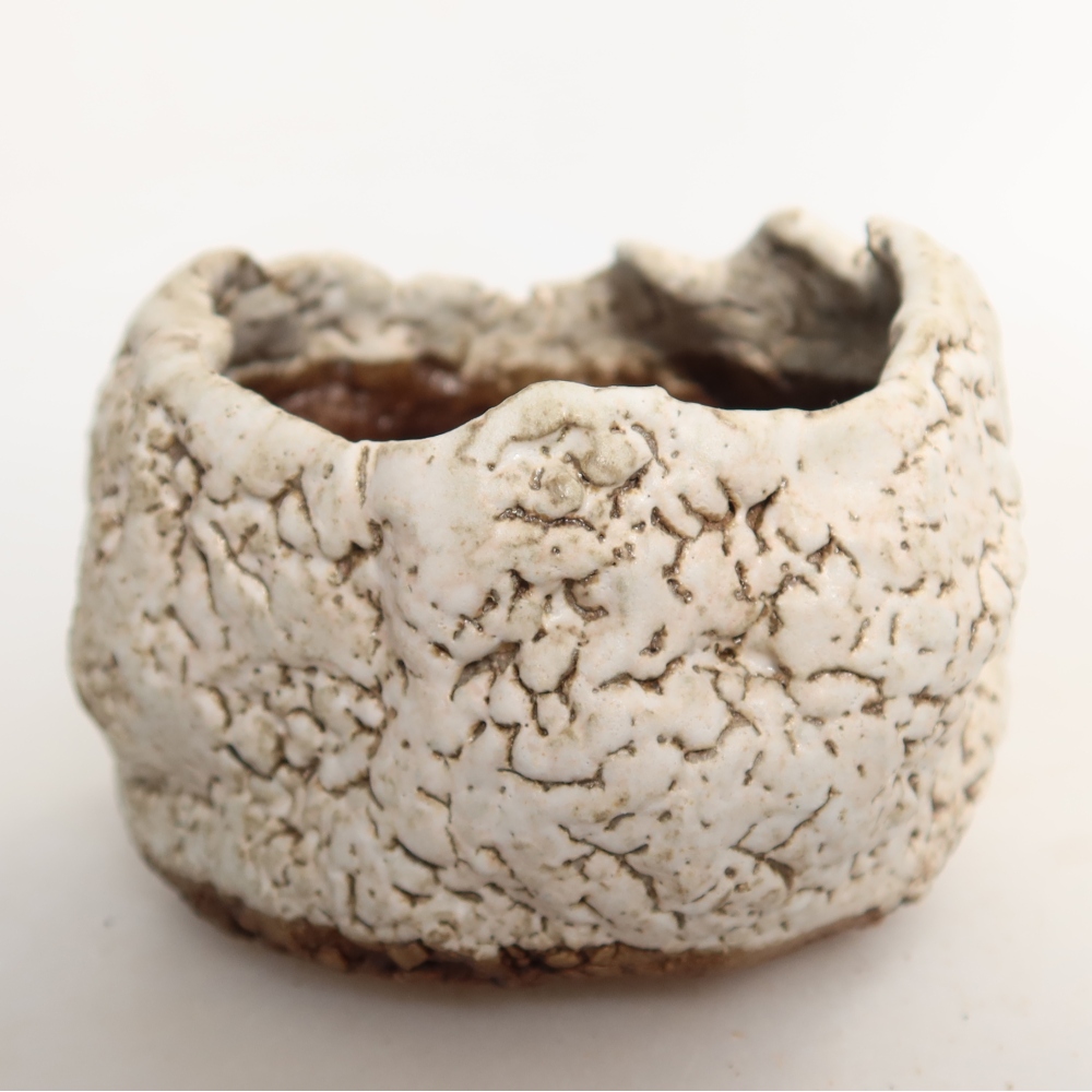 Ceramic Shell, 7 x 7 x 6 cm, white