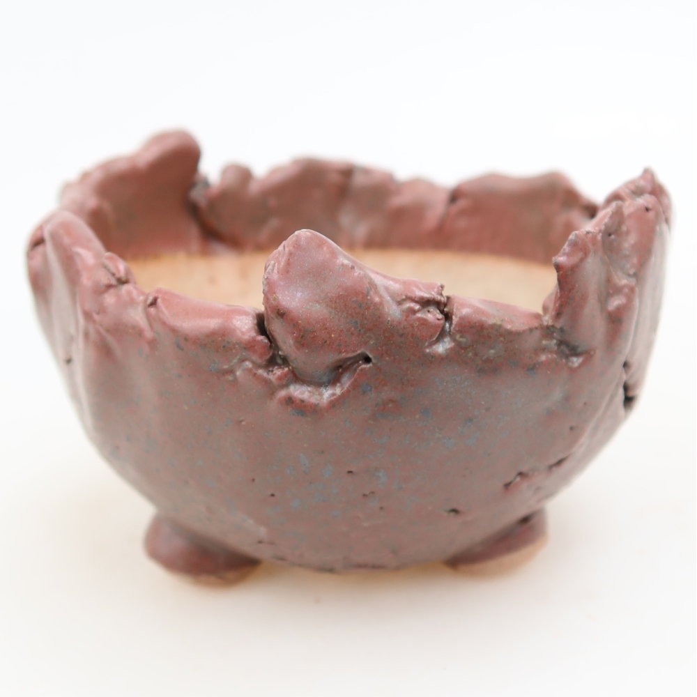 Ceramic Eggshell, 10.5 x 10.5 x 6 cm, pink