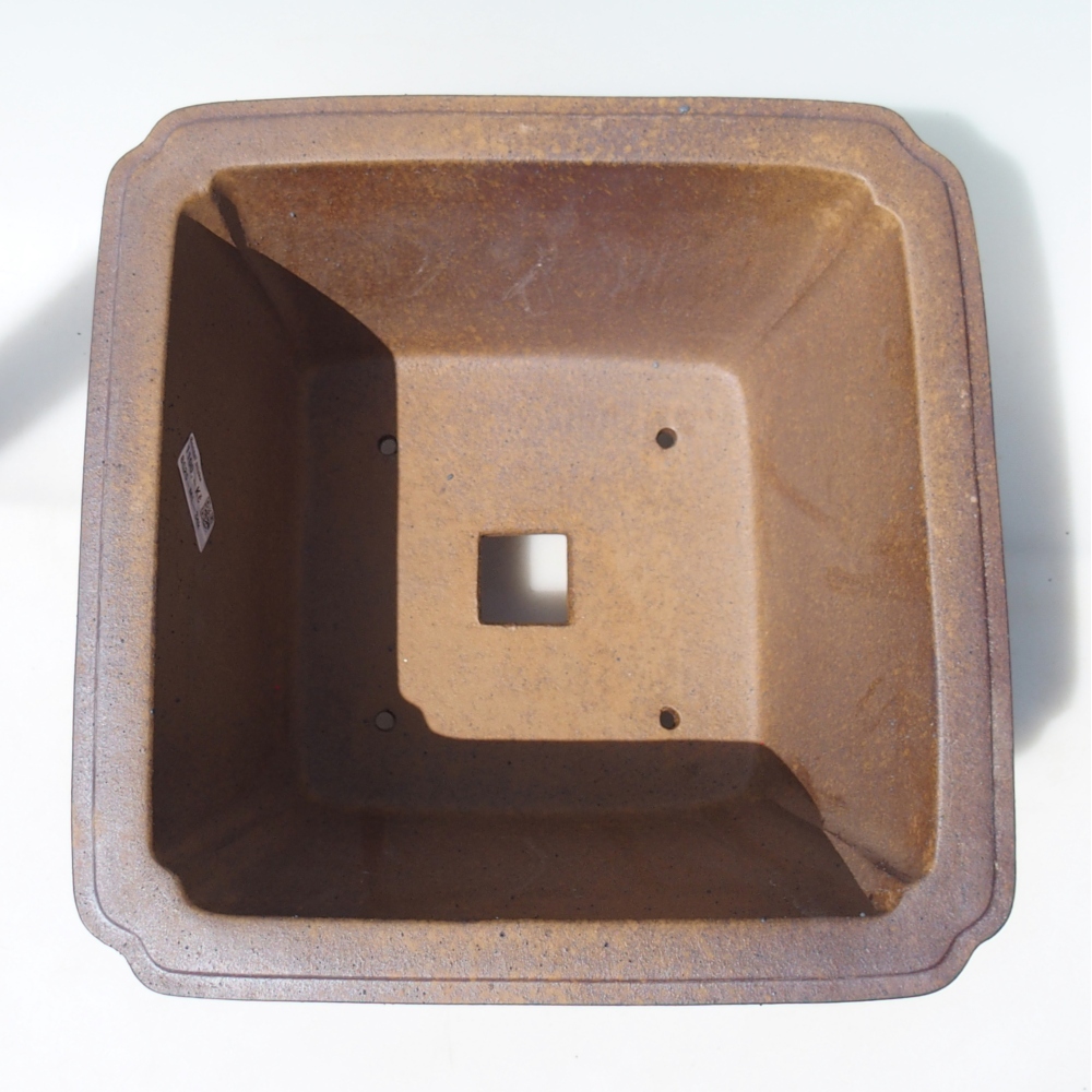 Bowl 31 x 31 x 19,5 cm brown