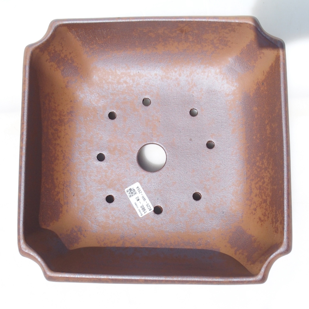 Bowl 30 x 30 x 11 cm brown